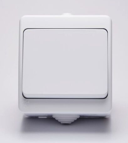 Выключатель 1-клавишный Gunsan Nemli - фото №1