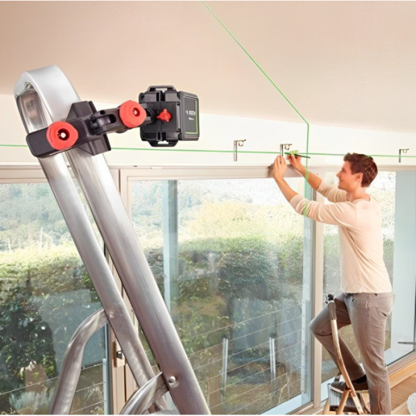 Лазерный нивелир Bosch Quigo Green+MM2 (0603663C02) - фото №2