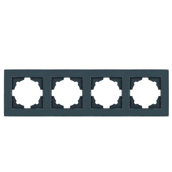 Рамка ELBI VEGA Colorline темно-синяя 4-на (510-012110-228)