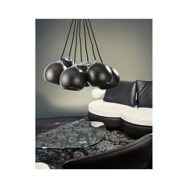 Подвесной светильник, люстра Azzardo AZ0635 BLACK GULIA(FH5957 BJ 120) - фото №1