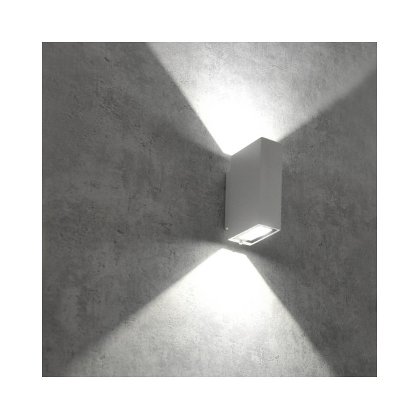 Вуличний світильник Goldlux 319982 Led orlean Led 2x2.5W 4000K 430Lm IP54 WH - фото №3