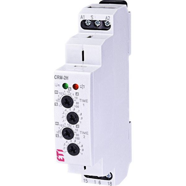 Реле времени ETI 002470003 CRM-2H UNI 12-240V AC/DC