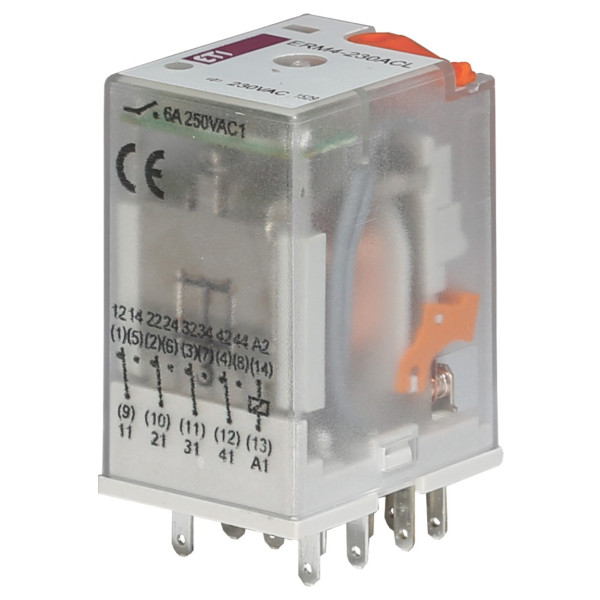 Електромеханічне реле ETI 002473011 ERM4-230ACL 4p