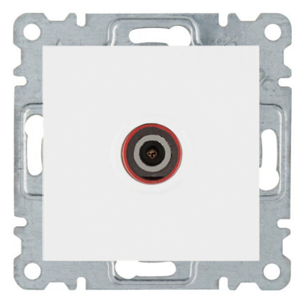 Розетка TV Lumina-2 белая