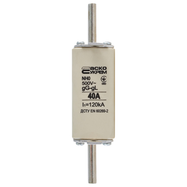 Запобіжник Аско-Укрем NH0 40A gG (A0050010020)