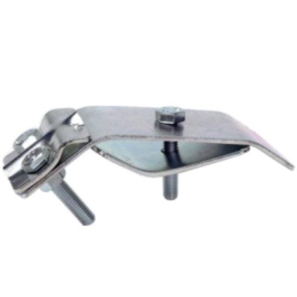 Держатель токопроводящего проводника DKC ND2308ZC Ø8мм на водосточной трубе из оцинкованной стали (с болтом)