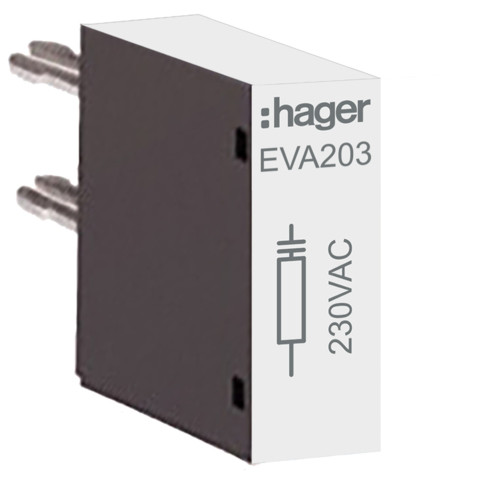 Супрессор Hager RC 230В для EV040-95, EVN063-200