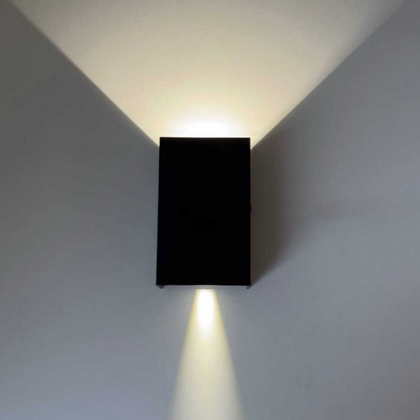 Светильник фасадный Violux JOKER 10W 4200K 750Lm ІР65 черный ( 500380 ) - фото №2