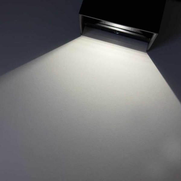 Светильник фасадный Violux JOKER 10W 4200K 750Lm ІР65 черный ( 500380 ) - фото №3