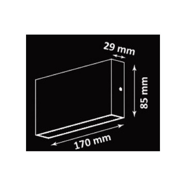 Вуличний світильник Goldlux 315694 Chicago Led 1x11W 4000K 1120Lm IP44 WH - фото №2