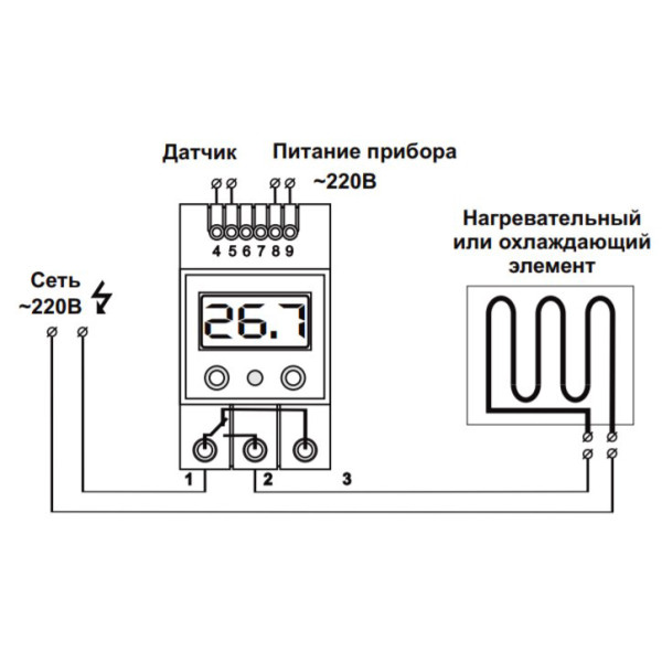 Температурне реле DigiTOP ТК-4 - фото №9