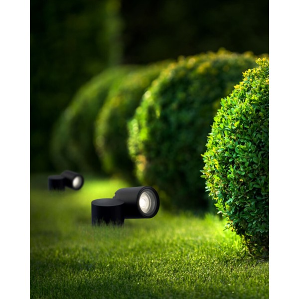 Вуличний світильник Nowodvorski 8161 Tubings GU10 1x10W IP54 чорний - фото №2