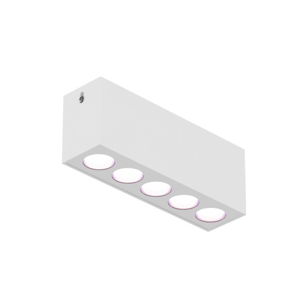 Точковий світильник Kloodi KD-PIXEL 5X2 10W 4K WH LED IP20 білий - фото №1