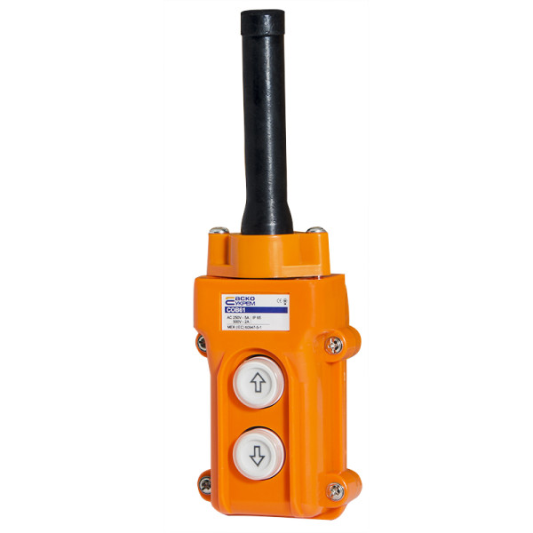 Пост Аско-Укрем COB61 на 2 кнопки (A0140050001) - фото №1