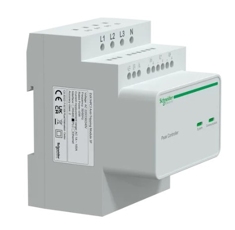 Конроллер управления мощностью Schneider Electric EVA1HPC3 Evlink Home 3P настройка максимального тока зарядной станции вручную от 16A до 50A - фото №1