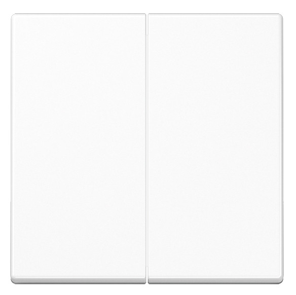 Двойная клавиша выключателя Jung Eco Profi EP495WW белый