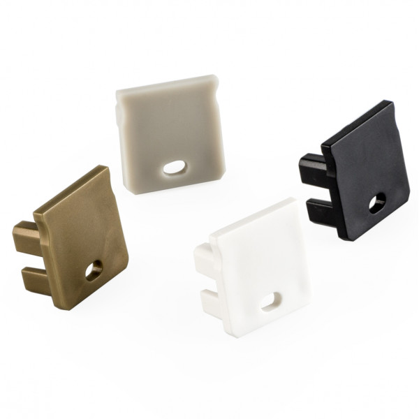 Заглушка Lumines для типа Y с отверстием сталь - фото №1