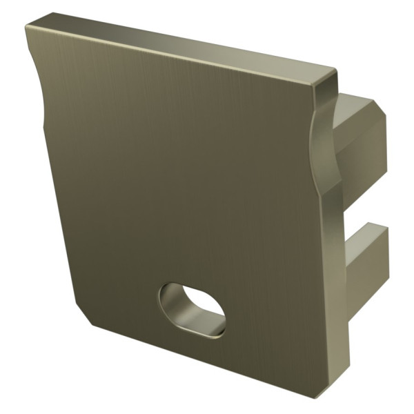 Заглушка Lumines для типа Y с отверстием сталь - фото №2