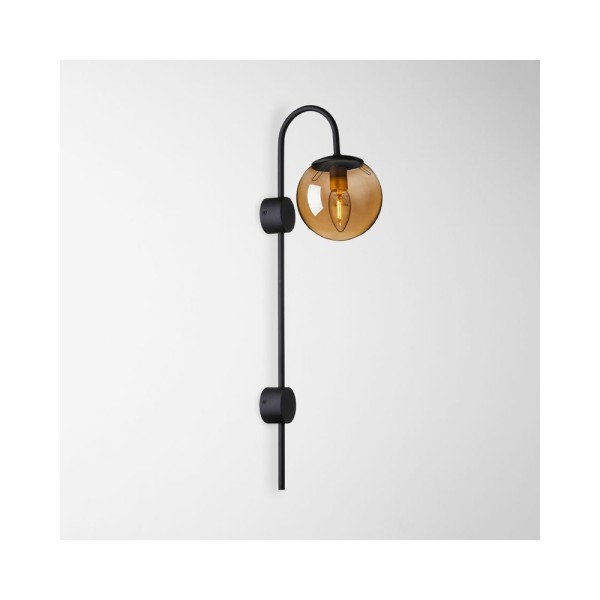 Бра, настенный светильник Imperium Light 731160.05.69 Glen E14 1x60W IP20 Черный