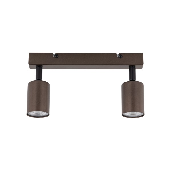 Светильник поворотный, спот TK Lighting 6180 Top GU10 2x10W IP20 коричневый - фото №3