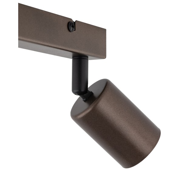 Светильник поворотный, спот TK Lighting 6180 Top GU10 2x10W IP20 коричневый - фото №4