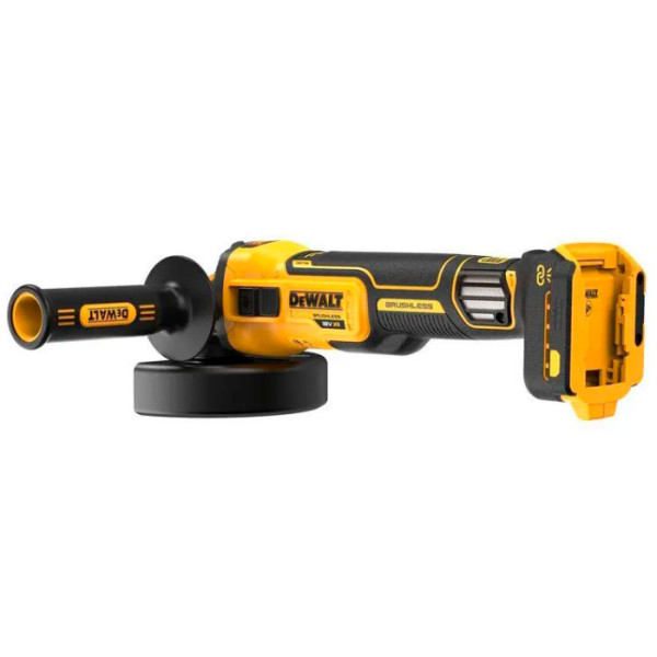 Угловая аккумуляторная бесщеточная шлифмашина DeWALT DCG409VSNT XR Li-lon 18В Ø125мм 3000-9000об/мин - фото №3