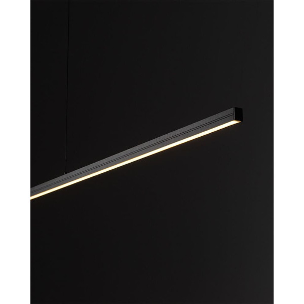 Подвесной светильник, люстра Nowodvorski 10364 Bar LED M 1x32W 3000K 1600Lm IP20 черный - фото №4