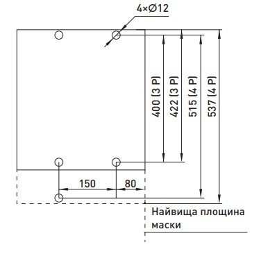 Воздушный автоматический выключатель E.Next e.industrial.acb.4000F.4000 400В 3Р с мотор-приводом и РН (i081118) - фото №4