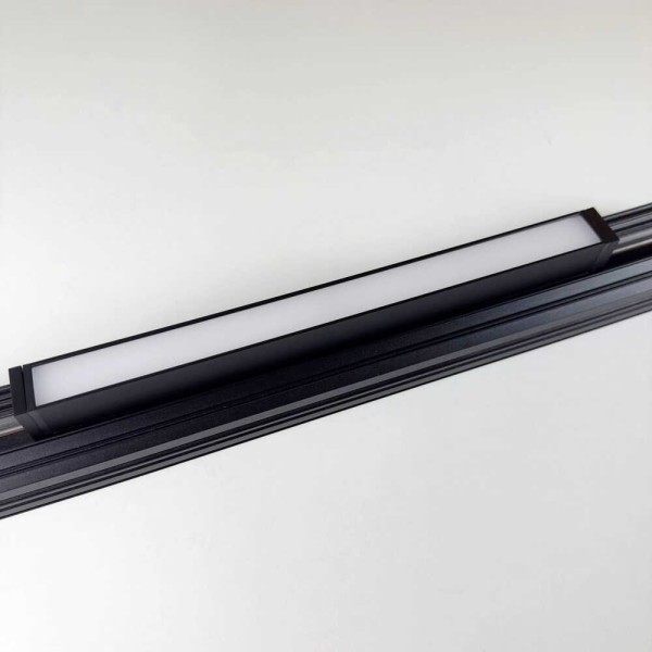 Магнітний трековий світильник UST-LR 15W 4000K 48V IP20 чорний Violux ( 320114 ) - фото №2