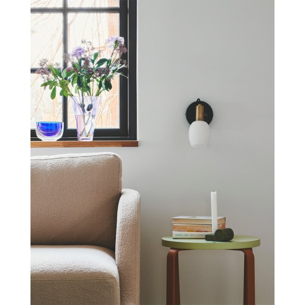 Бра, настенный светильник Nordlux 2312291003 Arild E14 1x40W IP20 черный - фото №1