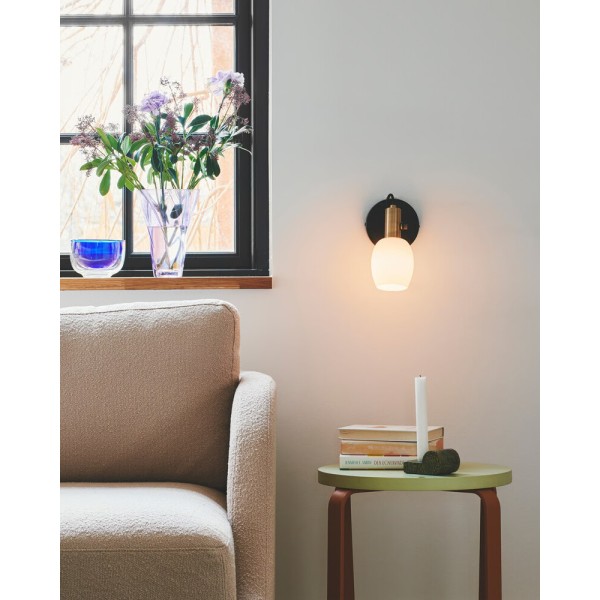 Бра, настенный светильник Nordlux 2312291003 Arild E14 1x40W IP20 черный - фото №2