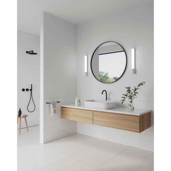 Бра для ванной, светильник Nordlux 2310201001 Malaika LED 1x6W 3000K 540Lm IP44 белый - фото №1