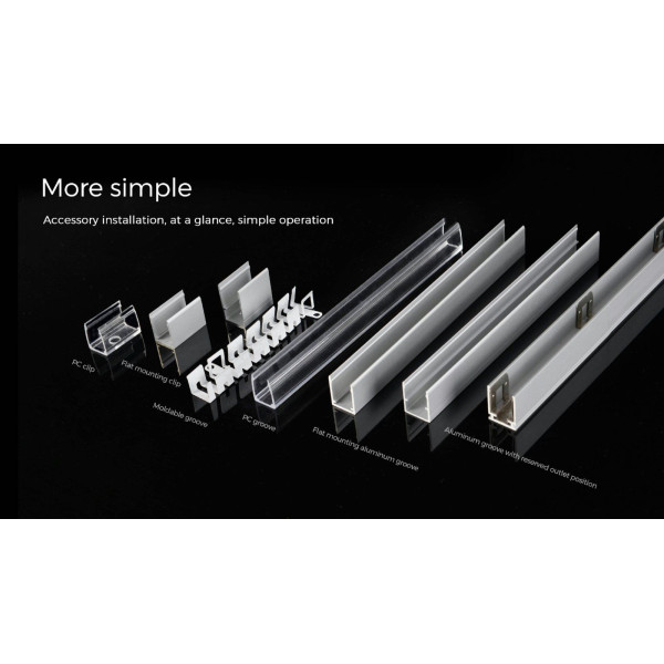 Гнучкий неон COLORS 24V IP67 12W RGB 5м (NMT1312-PRO-RGB) - фото №7