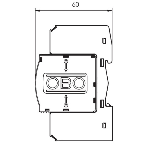 Ограничитель перенапряжений OBO Bettermann (5093418) Тип II+III V10-C 1+NPE-280 - фото №1