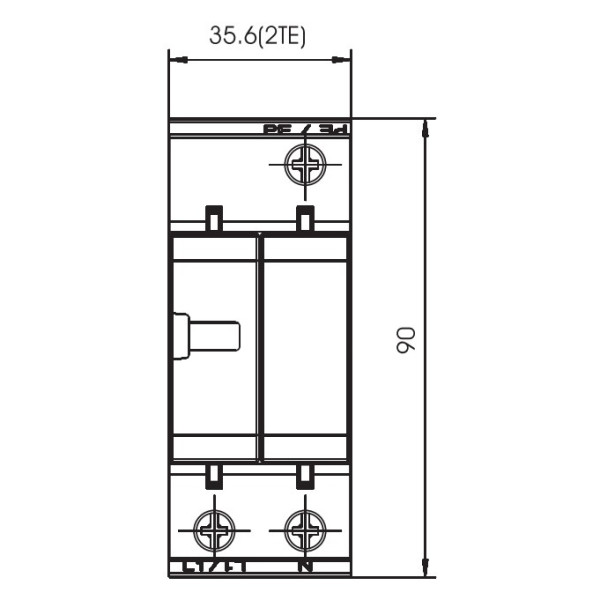 Ограничитель перенапряжений OBO Bettermann (5093418) Тип II+III V10-C 1+NPE-280 - фото №3