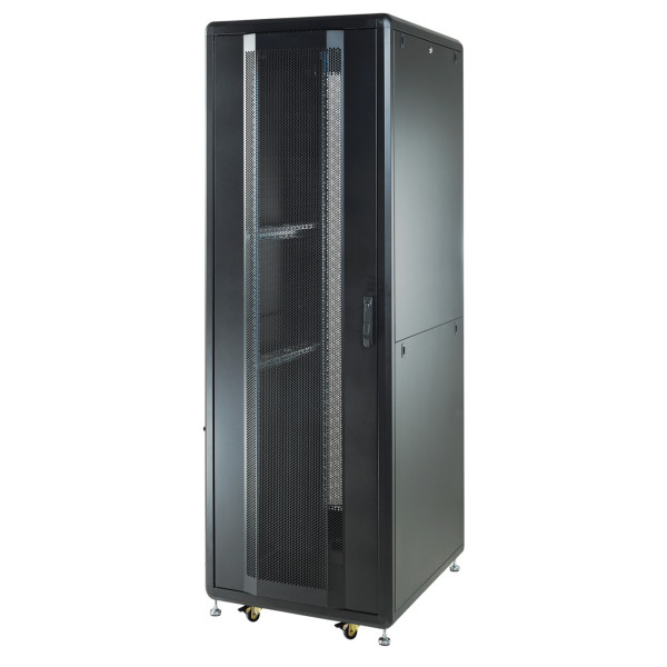 Шкаф Mirsan MR.GTS22U61DE.01 GTS 19" 22U 600x1000 (черный) RAL 9005 - фото №2