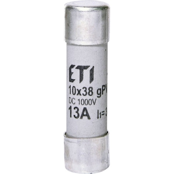 Запобіжник ETI 002625078 CH 10x38 gPV 13A 1000V (30kA)