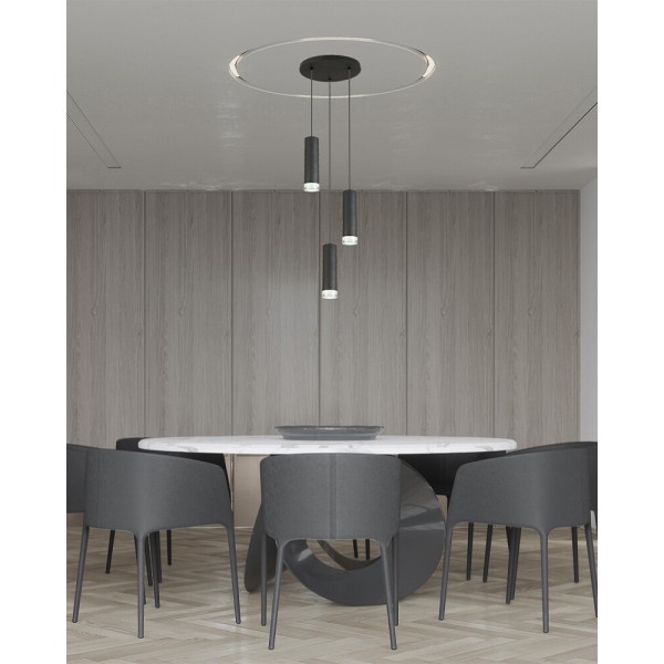 Подвесной светильник Reality 340833-30 Ina E27 3x40W IP20 Bl - фото №2