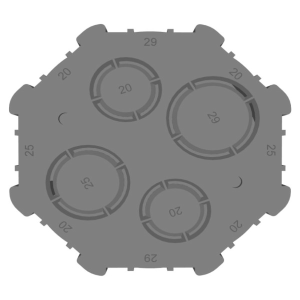 Распределительная коробка Kopos KO 97/5 (8595057600164) 103х50мм - фото №3