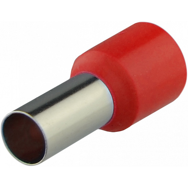 Наконечник Аско-Укрем НТ 16,0-12 изолированный красный 100шт (A0060010053)