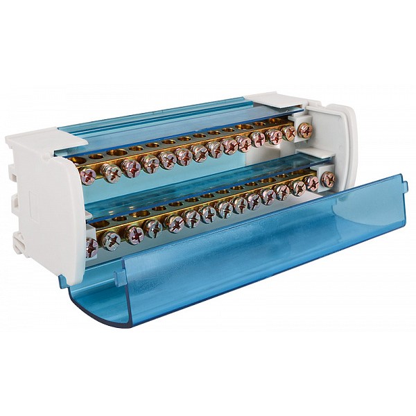 Нулевая шина Аско-Укрем VC-215 в корпусе 2x15 отверстий (A0150120019) - фото №2