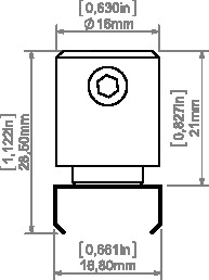 Кріплення KLUS DP-MOC-ZZ - фото №1