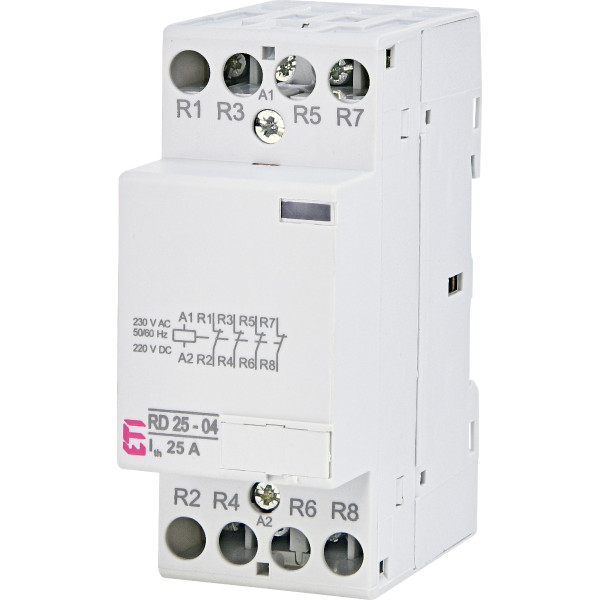 Контактор ETI 002464016 RD 25-04 (230V AC/DC) (AC1)