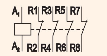 Контактор ETI 002464016 RD 25-04 (230V AC/DC) (AC1) - фото №12