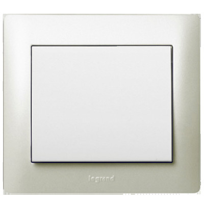 Рамка одноместная Legrand Galea Life жемчуг - фото №1