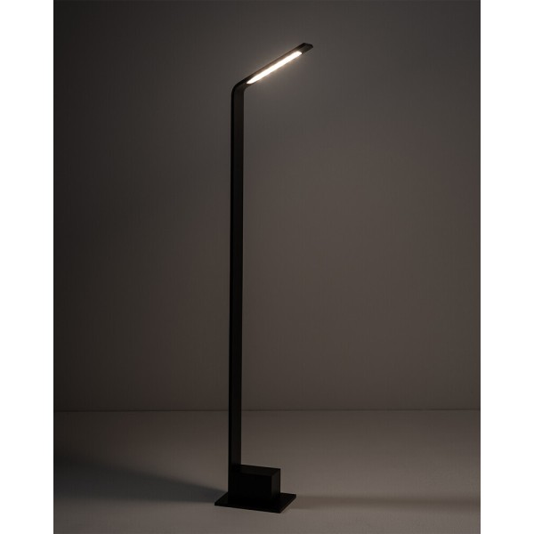 Светильник уличный столбик Nowodvorski 11540 Slim LED 1x7W 3000K 450Lm IP54 черный - фото №1