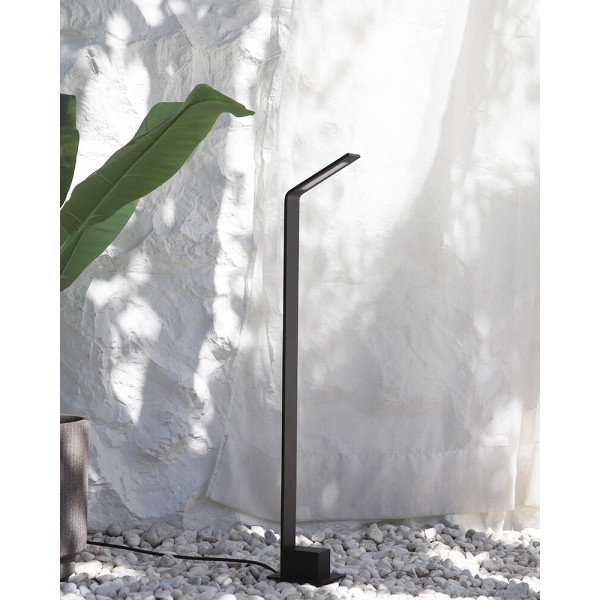 Светильник уличный столбик Nowodvorski 11540 Slim LED 1x7W 3000K 450Lm IP54 черный - фото №3