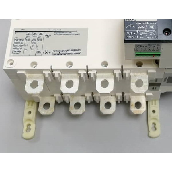 Перемикач АВР Hager HIC463G з мотоприводом - фото №3