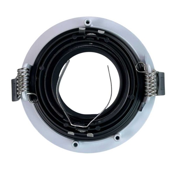 Світильник точковий Violux AMSTERDAM-R GU10 IP20 біло-чорний ( 130201 ) - фото №3