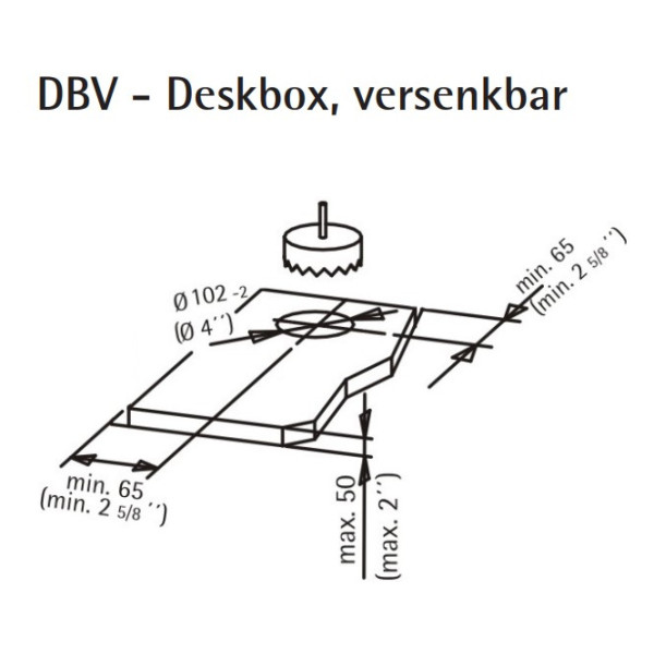 Анодований висувний блок OBO Bettermann (6116854) на 2 місця 2р+E 250V AC кабель 3м - фото №2